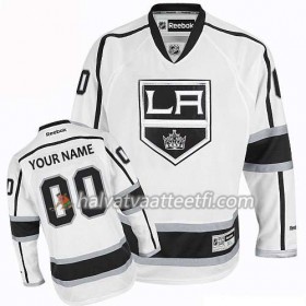 Reebok Miesten NHL Los Angeles Kings Pelipaita Custom Valkoinen Premier Vieras