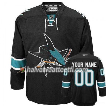 Reebok Miesten NHL San Jose Sharks Pelipaita Custom Musta Premier Kolmas Reebok Miesten NHL San Jose Sharks Pelipaita Custom Musta Premier Kolmas