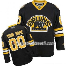 Reebok Naisten NHL Boston Bruins Pelipaita Custom Musta Premier Kolmas