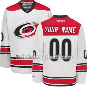 Lasten NHL Carolina Hurricanes Pelipaita Custom Valkoinen Premier Vieras