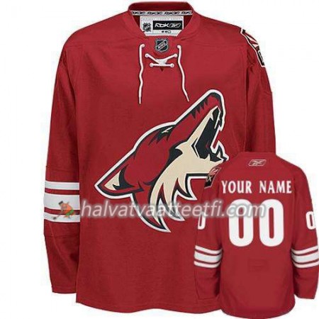 Lasten NHL Arizona Coyotes Pelipaita Custom Punainen Premier Koti