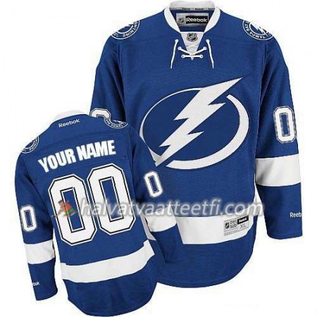Reebok Miesten NHL Tampa Bay Lightning Pelipaita Custom Sininen Premier Koti Reebok Miesten NHL Tampa Bay Lightning Pelipaita Custom Sininen Premier Koti