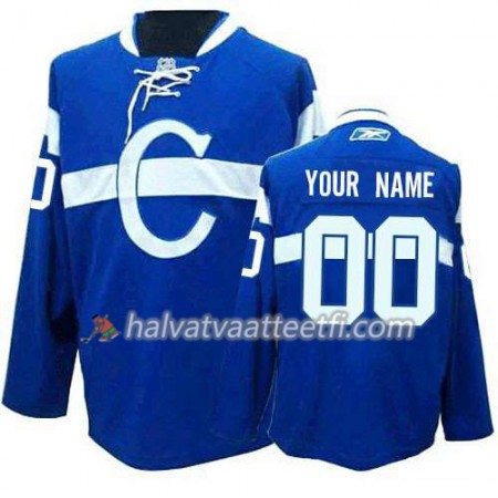 Reebok Miesten NHL Montreal Canadiens Pelipaita Custom Sininen Premier Kolmas Reebok Miesten NHL Montreal Canadiens Pelipaita Custom Sininen Premier Kolmas