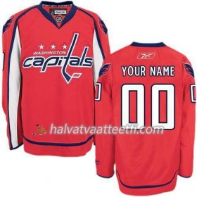 Lasten NHL Washington Capitals Pelipaita Custom Punainen Premier Koti