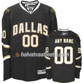 Reebok Miesten NHL Dallas Stars Pelipaita Custom Musta
