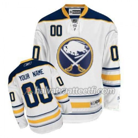 Reebok Miesten NHL Buffalo Sabres Pelipaita Custom Valkoinen Premier Vieras Reebok Miesten NHL Buffalo Sabres Pelipaita Custom Valkoinen Premier Vieras