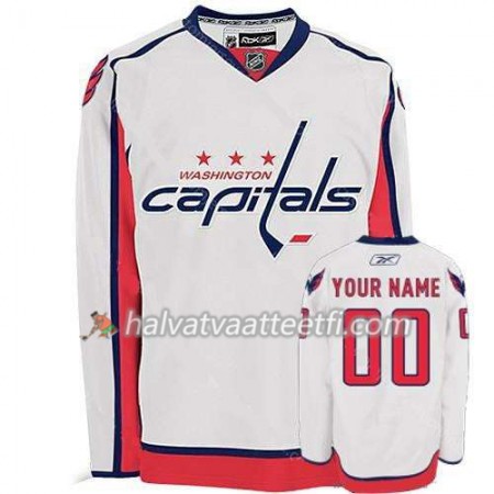 Reebok Miesten NHL Washington Capitals Pelipaita Custom Valkoinen Premier Vieras Reebok Miesten NHL Washington Capitals Pelipaita Custom Valkoinen Premier Vieras