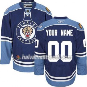 Lasten NHL Florida Panthers Pelipaita Custom Sininen Premier Kolmas