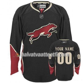 Reebok Naisten NHL Arizona Coyotes Pelipaita Custom Musta Premier Kolmas