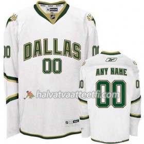 Lasten NHL Dallas Stars Pelipaita Custom Valkoinen Premier Kolmas