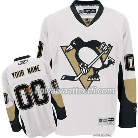 Reebok Miesten NHL Pittsburgh Penguins Pelipaita Custom Valkoinen Premier Vieras Reebok Miesten NHL Pittsburgh Penguins Pelipaita Custom Valkoinen Premier Vieras