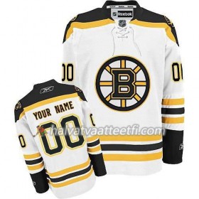 Reebok Naisten NHL Boston Bruins Pelipaita Custom Valkoinen Premier Vieras