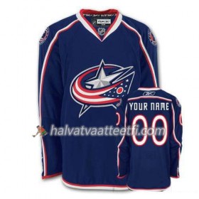 Reebok Miesten NHL Columbus Blue Jackets Pelipaita Custom Sininen Premier Koti