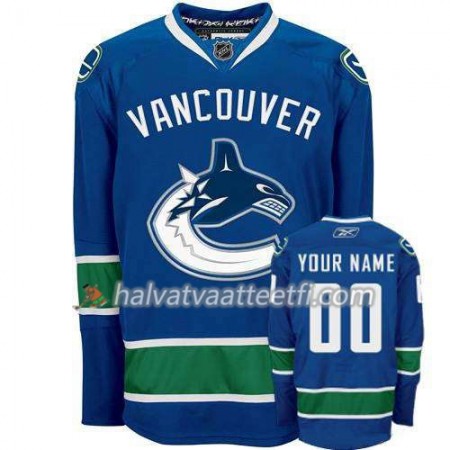 Reebok Miesten NHL Vancouver Canucks Pelipaita Custom Sininen Premier Koti