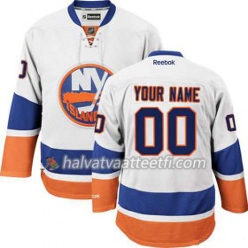 Reebok Miesten NHL New York Islanders Pelipaita Custom Valkoinen Premier Vieras