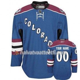 Reebok Miesten NHL Colorado Avalanche Pelipaita Custom Sininen Premier Kolmas