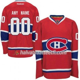 Reebok Naisten NHL Montreal Canadiens Pelipaita Custom Punainen Premier Koti