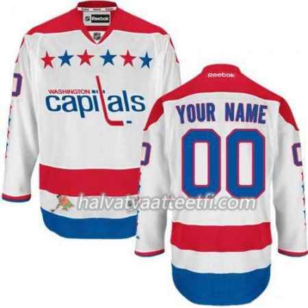 Reebok Miesten NHL Washington Capitals Pelipaita Custom Valkoinen Premier Kolmas Reebok Miesten NHL Washington Capitals Pelipaita Custom Valkoinen Premier Kolmas