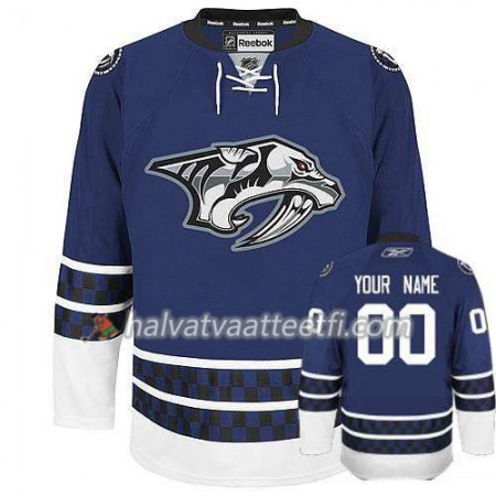 Reebok Miesten NHL Nashville Predators Pelipaita Custom Sininen Premier Kolmas Reebok Miesten NHL Nashville Predators Pelipaita Custom Sininen Premier Kolmas