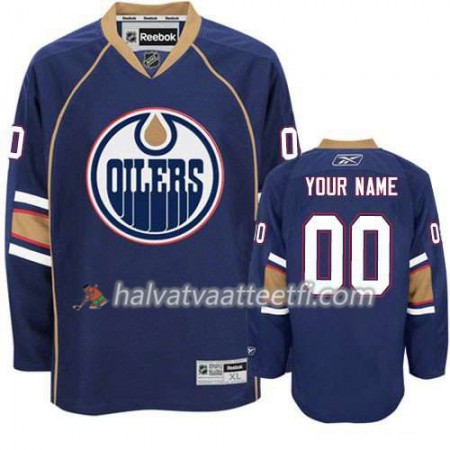 Lasten NHL Edmonton Oilers Pelipaita Custom Sininen Premier Kolmas Lasten NHL Edmonton Oilers Pelipaita Custom Sininen Premier Kolmas