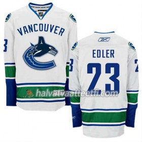 Reebok Miesten NHL Vancouver Canucks Pelipaita Alexander Edler #23 Vieras Valkoinen