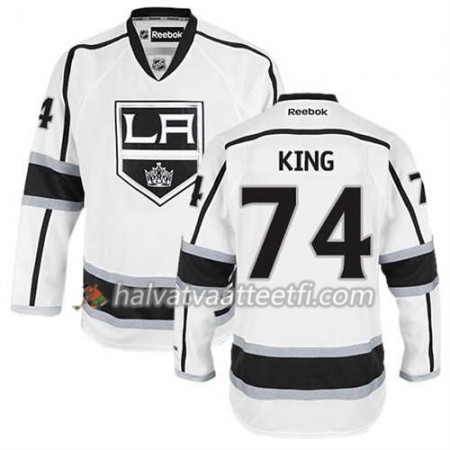 Reebok Miesten NHL Los Angeles Kings Pelipaita Dwight King #74 Vieras Valkoinen Reebok Miesten NHL Los Angeles Kings Pelipaita Dwight King #74 Vieras Valkoinen