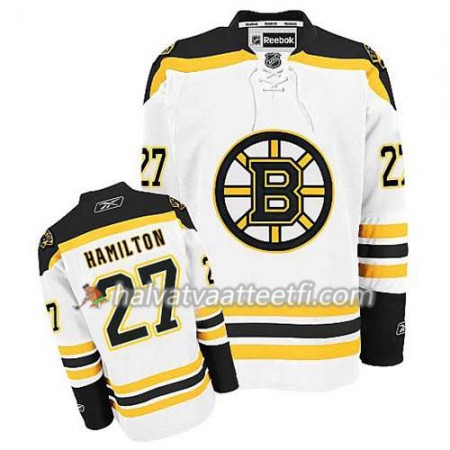 Reebok Miesten NHL Boston Bruins Pelipaita Dougie Hamilton #27 Vieras Valkoinen Reebok Miesten NHL Boston Bruins Pelipaita Dougie Hamilton #27 Vieras Valkoinen