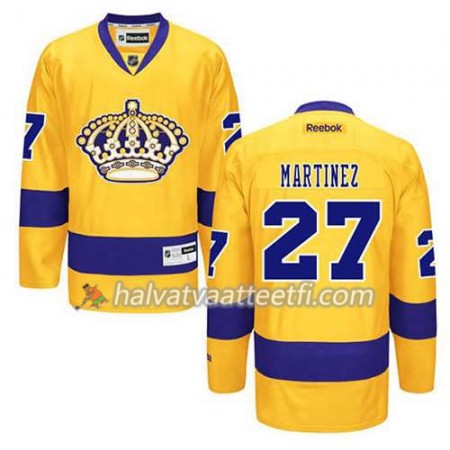 Reebok Miesten NHL Los Angeles Kings Pelipaita Alec Martinez #27 Kolmas Kulta