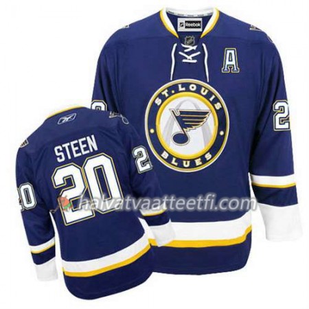 Reebok Miesten NHL St. Louis Blues Pelipaita Alexander Steen #20 Kolmas Sininen Reebok Miesten NHL St. Louis Blues Pelipaita Alexander Steen #20 Kolmas Sininen