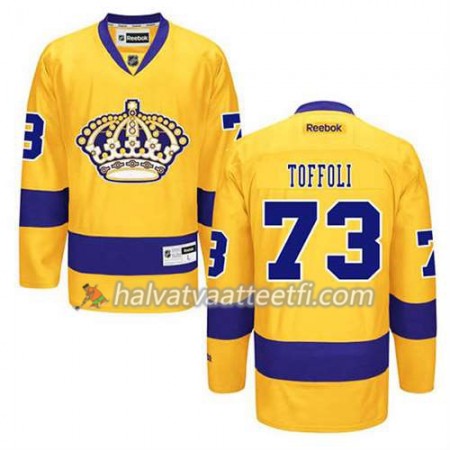 Reebok Miesten NHL Los Angeles Kings Pelipaita Tyler Toffoli #73 Kolmas Kulta Reebok Miesten NHL Los Angeles Kings Pelipaita Tyler Toffoli #73 Kolmas Kulta