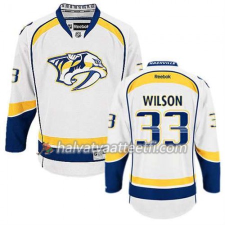 Reebok Miesten NHL Nashville Predators Pelipaita Colin Wilson #33 Vieras Valkoinen Reebok Miesten NHL Nashville Predators Pelipaita Colin Wilson #33 Vieras Valkoinen