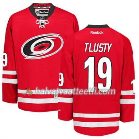 Reebok Miesten NHL Carolina Hurricanes Pelipaita Jiri Tlusty #19 Koti Punainen