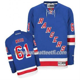 Reebok Miesten NHL New York Rangers Pelipaita Rick Nash #61 Koti Sininen