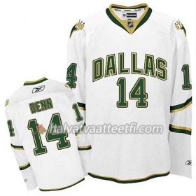 Reebok Miesten NHL Dallas Stars Pelipaita Jamie Benn #14 Kolmas Valkoinen
