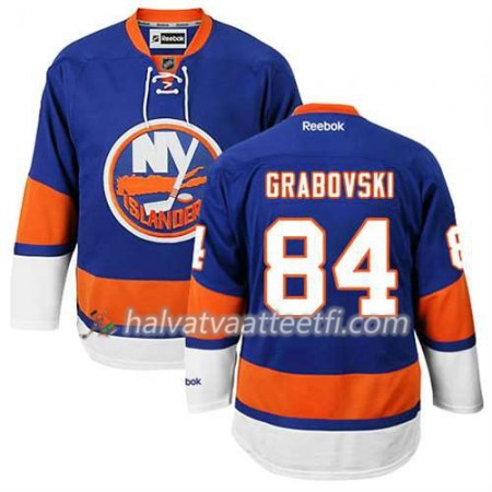 Reebok Miesten NHL New York Islanders Pelipaita Mikhail Grabovski #84 Koti Sininen