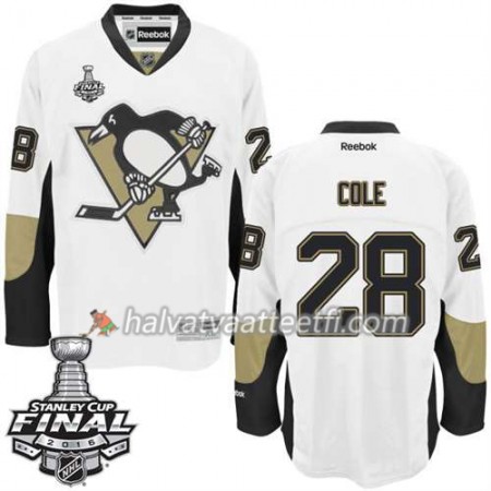 Reebok NHL Pittsburgh Penguins Pelipaita Ian Cole #28 Valkoinen Vieras 2016 Stanley Cup Reebok NHL Pittsburgh Penguins Pelipaita Ian Cole #28 Valkoinen Vieras 2016 Stanley Cup