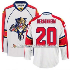 Reebok Miesten NHL Florida Panthers Pelipaita Sean BergenKoti #20 Vieras Valkoinen