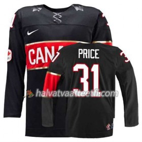 Reebok Naisten NHL Premier Olympic-Canada Team Pelipaita Carey Price #31 Kolmas Musta Paita