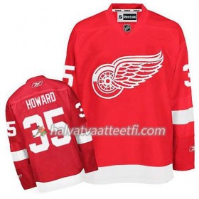 Reebok Miesten NHL Detroit Red Wings Pelipaita Jimmy Howard #35 Koti Punainen