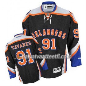 Reebok Miesten NHL New York Islanders Pelipaita John Tavares #91 Kolmas Musta