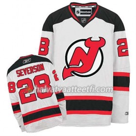 Reebok Miesten NHL New Jersey Devils Pelipaita Femmeon Severson #28 Vieras Valkoinen