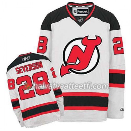 Reebok Miesten NHL New Jersey Devils Pelipaita Femmeon Severson #28 Vieras Valkoinen Reebok Miesten NHL New Jersey Devils Pelipaita Femmeon Severson #28 Vieras Valkoinen
