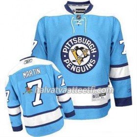 Reebok Miesten NHL Pittsburgh Penguins Pelipaita Paul Martin 7 Kolmas