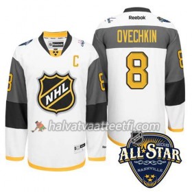 2016 All Star NHL Premier-Washington Capitals Pelipaita Alex Ovechkin #8 Musta Paita