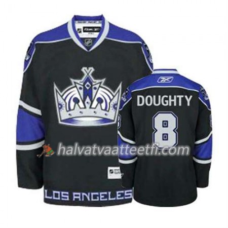 Reebok Miesten NHL Los Angeles Kings Pelipaita Drew Doughty #8 Kolmas Musta