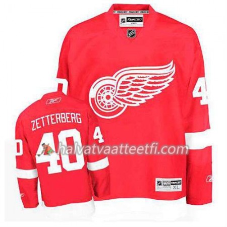 Reebok Miesten NHL Detroit Red Wings Pelipaita Henrik Zetterberg #40 Koti Punainen