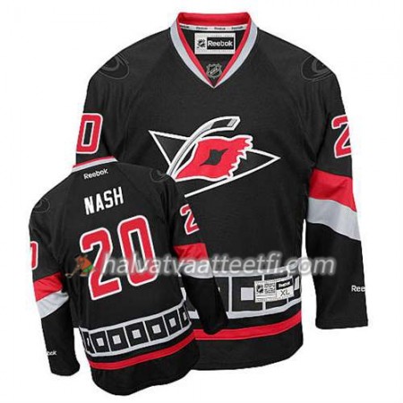 Reebok Miesten NHL Carolina Hurricanes Pelipaita Riley Nash #20 Kolmas Musta