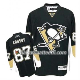 Reebok Miesten NHL Pittsburgh Penguins Pelipaita Sidney Crosby 87 Musta Koti