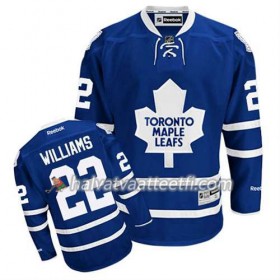 Reebok Miesten NHL Toronto Maple Leafs Pelipaita Tiger Williams #22 Koti Sininen