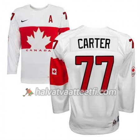 Reebok Naisten NHL Premier Olympic-Canada Team Pelipaita Jeff Carter #77 Koti Valkoinen Paita